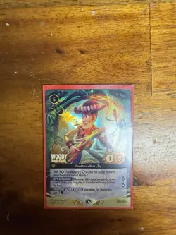 Disney Lorcana TCG Woody - Jungle Guide Legendary Cold Foil 54/P3 English - Image 2