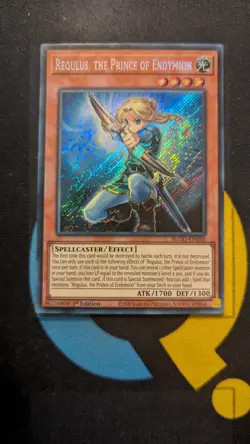 BLGG-EN050 Regulus, the Prince of Endymion Secret Rare 1st Ed YuGiOh - Image 1