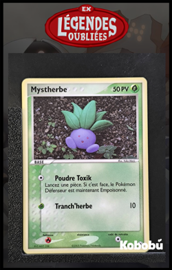 Carte Pokemon Mystherbe 68/101 Ex Legendes Oubliees Bloc EX FR 5 - Image 1