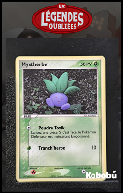 Carte Pokemon Mystherbe 68/101 Ex Legendes Oubliees Bloc EX FR 9 - Image 1
