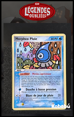 Carte Pokemon Morpheo Pluie 23/101 Ex Legendes Oubliees Bloc EX FR 3 - Image 1