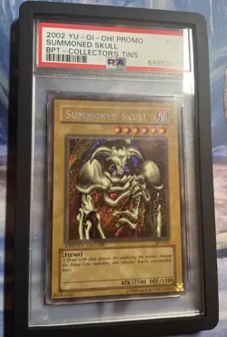 YuGiOh - SUMMONED SKULL - BPT-002 Secret Rare 2002 Limited Edition - PSA 7 - Image 2