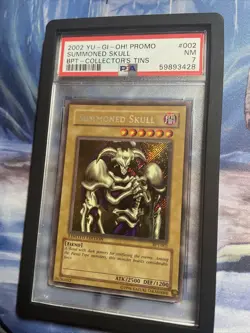 YuGiOh - SUMMONED SKULL - BPT-002 Secret Rare 2002 Limited Edition - PSA 7 - Image 3
