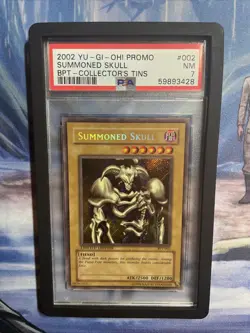 YuGiOh - SUMMONED SKULL - BPT-002 Secret Rare 2002 Limited Edition - PSA 7 - Image 5