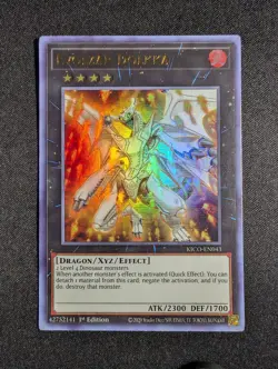 Yugioh - Evlzar Dolkka KICO-EN043 1st Edition Ultra Rare NM - Image 1