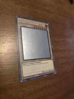 Yugioh! Dark Magician GFTP-EN128 Ghost Rare 1st Edition NM Factory Error - Image 2