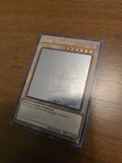 Yugioh! Dark Magician GFTP-EN128 Ghost Rare 1st Edition NM Factory Error - Image 3