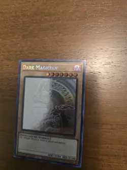 Yugioh! Dark Magician GFTP-EN128 Ghost Rare 1st Edition NM Factory Error - Image 4