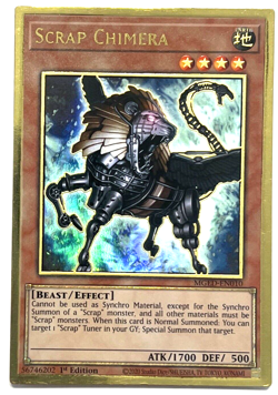 YuGiOh! - Scrap Chimera - Premium Gold Rare - Image 1