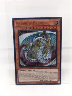 YUGIOH! Rainbow Dragon SDCB-EN041 Ultra Rare 1st Edition Near Mint - Image 1