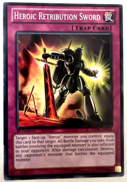 YuGiOh! - Hieroic Retribution Sword - Common - Image 1