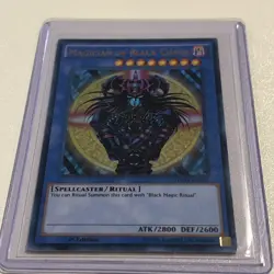 Yugioh 1st Edition Magician of Black Chaos YGLD-ENC01 Ultra Rare Mint - Image 2