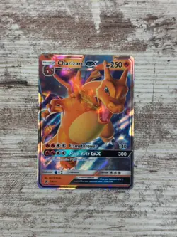 Pokemon Card TCG - Charizard GX SM211 Black Star Promo Sun & Moon Near Mint - Image 1