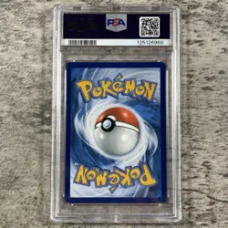 Pikachu Promo Card Grey Felt Hat Scarlet Violet Van Gogh PSA 6 low Pop - Image 2