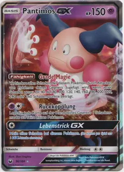 Pokemon Pantimos GX Ultra Rare Sturm am Firmament 56/168 NM Deutsch - Image 1