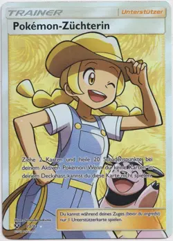 Pokemon Pokemon-Zuchterin Full Art Schimmernde Legenden 73/73 NM Deutsch - Image 1