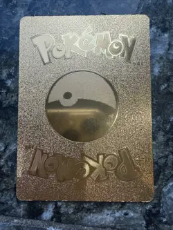 Mega M Charizard EX Gold Foil Fan Art Pokemon Card 108/106 230HP Mcharizard - Image 3