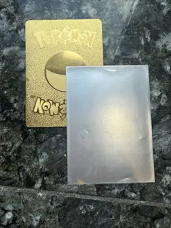 Mega M Charizard EX Gold Foil Fan Art Pokemon Card 108/106 230HP Mcharizard - Image 5
