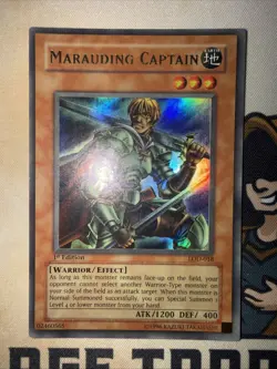 Marauding Captain - LOD-018 - Ultra Rare - 1st Edition Yugioh LP - Image 2