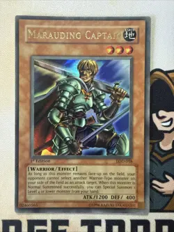 Marauding Captain - LOD-018 - Ultra Rare - 1st Edition Yugioh LP - Image 3