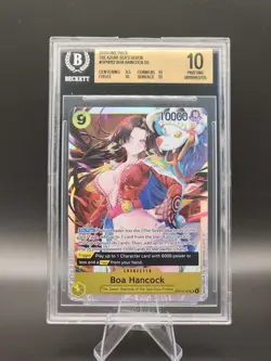 One Piece Boa Hancock - OP14-112 (SR) The Azure Sea's Seven BGS PRISTINE 10 - Image 1