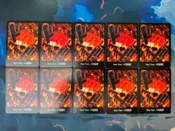 10x Sakazuki Don!! Playset PRB-01 One Piece Card Game TCG English - Image 1