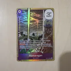One Piece CCG Mamaragan OP15-078 Event Foil Bandai Standard Card English - Image 1