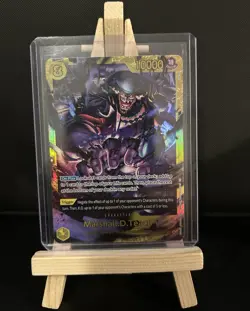 One Piece CCG Marshall D Teach OP16-119 SEC Alt Art Holo Foil The Time of Battle - Image 1