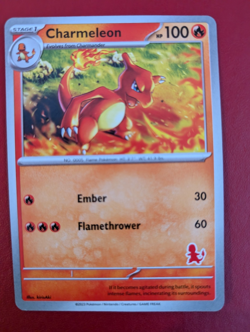 Pokemon Cards Charmeleon My First Battle Charmander Stamp Near Mint Unique Art! - Image 3