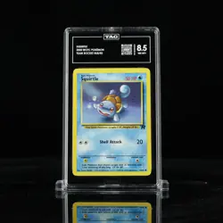 TAG 8.5 - Pokemon Card - Squirtle 68/82 - Team Rocket - Image 1