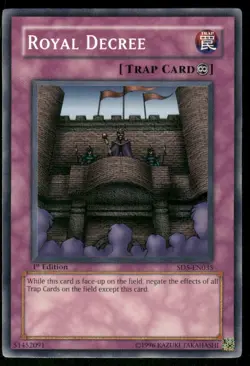 Royal Decree #SD5-EN035 Yu-Gi-Oh TCG trading card - Image 1