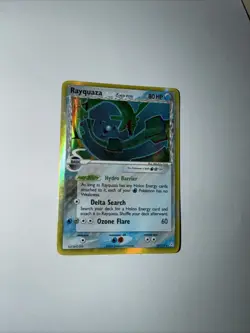 Pokemon TCG Rayquaza Delta Holo Card 16/110 Species Rare EX Holon Phantoms - Image 1