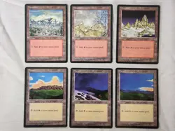 NM Ice Age Lot Basic Land 15 Cards - One of Each Artwork - Image 3