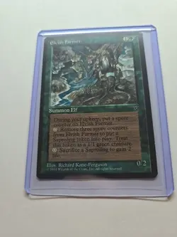 Magic The Gathering Elvish Farmer Fallen Empires 1994 MTG Card - Image 4
