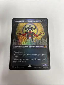 Sheoldred The Apocalypse Textured Foil Card #331 MTG LP - Image 1
