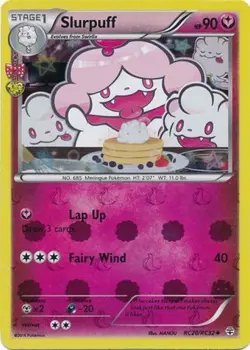 POKEMON CARD REVERSE HOLO SLURPUFF RC20/RC32 NO 685 MERINGUE POKEMON TCG CCG - Image 1