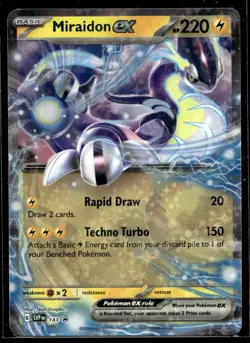 Miraidon ex - SV: Scarlet & Violet Promo Cards 143 LP Pokemon TCG | Buy 3 Get 5 - Image 1