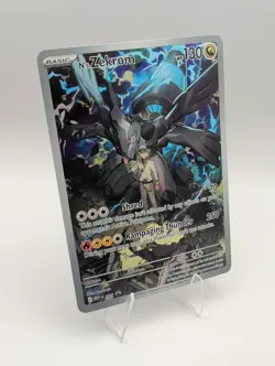 N's Zekrom - 031 Black Star Promo Holo English Mega Evolution Pokemon Card NM - Image 1