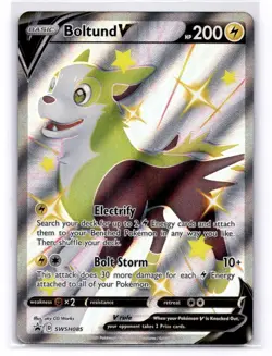 Boltund V Promo SWSH: Sword & Shield Promo Cards SWSH085 LP-NM - Image 1