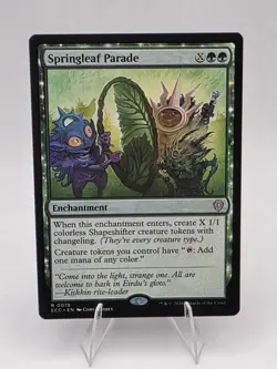 Springleaf Parade Commander: Lorwyn Eclipsed NM - Image 1