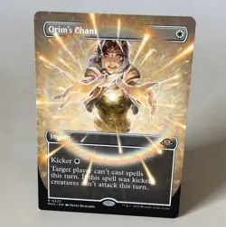 MTG Orim's Chant - Borderless - MH3 NM - Image 1
