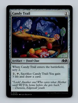 Candy Trail Wilds of Eldraine Non-Foil MTG NM - Image 1