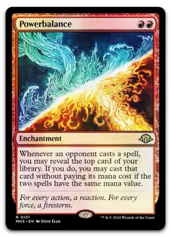 Powerbalance #131 (Foil) (NM) Modern Horizons 3 MH3 Magic MTG - Image 1