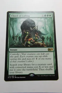MTG Chord of Calling x1- -Magic 2015-Lightly Played - Image 1
