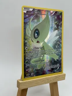 Pokemon TCG Celebi XY111 Full Art Black Star Holo Promo Card - Image 2