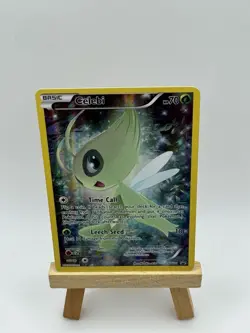 Pokemon TCG Celebi XY111 Full Art Black Star Holo Promo Card - Image 4