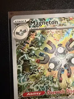 Magneton 159 Pokemon Center Exclusive Stamped Promo Surging Sparks ETB NEAR MINT - Image 2