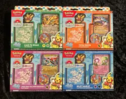 New Release Pokemon 2025 World Championship Deck Set (4 Sets) Factory Sealed - Image 1