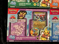 New Release Pokemon 2025 World Championship Deck Set (4 Sets) Factory Sealed - Image 5