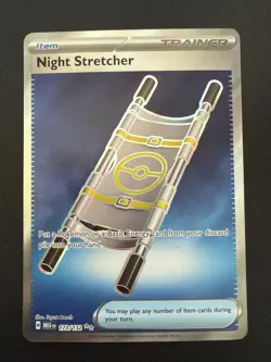 Night Stretcher 173/132 - Pokemon Mega Evolution Full Art Ultra Rare Holo Foil - Image 1